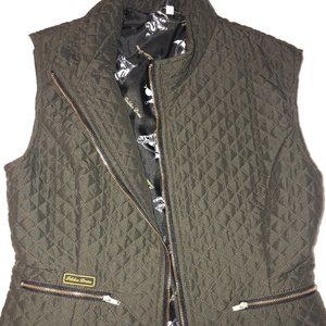 GOLDEN DRESS green riding vest